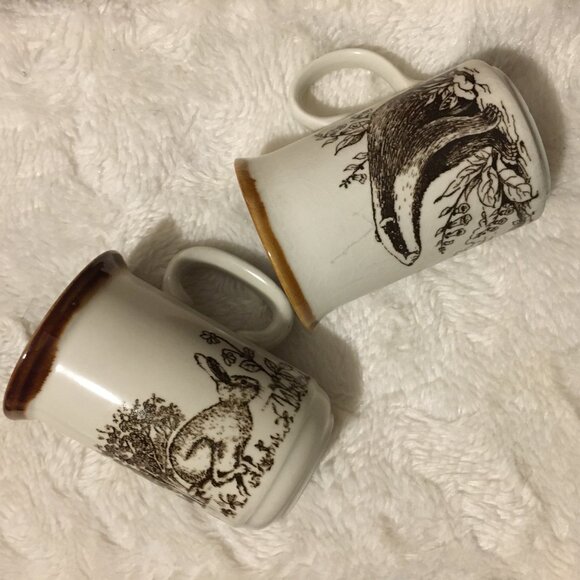 Vintage Churchill England Badger Brown Glazed Ceramic Mug - Picture 9 of 12